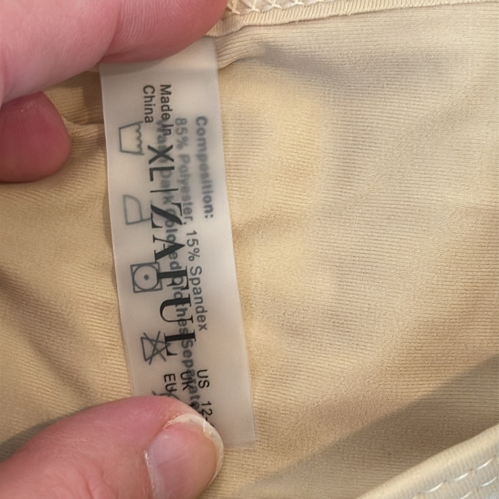 Cream Textured Bikini Set - Picture 11 of 11